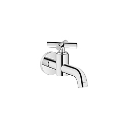 Dornbracht Tara Wall-Mounted Pillar Tap