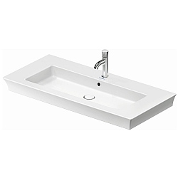 Duravit White Tulip Metal Console 984x450x760mm | Basin Stands  