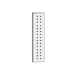 Gessi Eleganza Rectangular Lateral Body Jet
