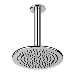 Gessi Goccia Round Shower Head & Ceiling Mounted Arm