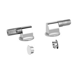 Gessi Goccia Fixings For Wall-Mounted Pan