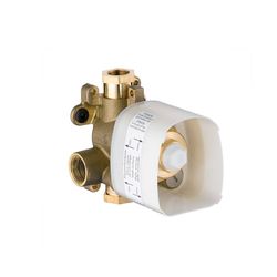 hansgrohe Concealed Part For Single Outlet Thermostatic Mixer
