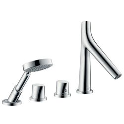Hansgrohe Axor Starck Organic 4-Piece Thermostatic Bath Filler