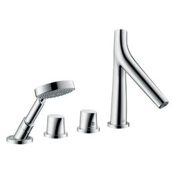 Hansgrohe Axor Starck Organic 4-Piece Thermostatic Bath Filler