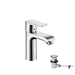 hansgrohe Metris 110mm LowFlow Single Lever Basin Mixer