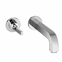 AXOR Citterio Wall-Mounted Basin Mixer With Escutcheons
