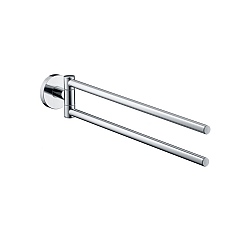 hansgrohe Logis Twin Bar Towel Holder