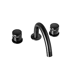 MGS Black 3-Piece Basin Mixer