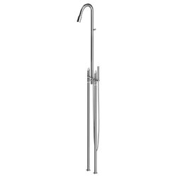 MGS Freestanding Shower Pipe With Handshower
