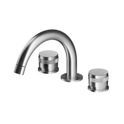 MGS 3-Piece Basin Mixer Low Spout
