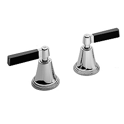 Samuel Heath Style Moderne Side Valves Pair Handle Colour