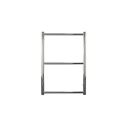 C.P. Hart Torino Stainless Steel Towel Rail 700 x 500mm Heating Towel Radiators CP Hart