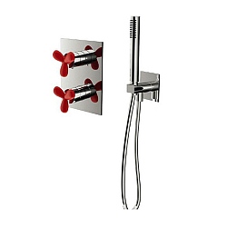 Bisazza Wanders Chrome Shower Valve & Handshower