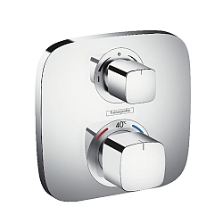 hansgrohe Ecostat E Thermostatic Mixer & Shut Off With Diverter