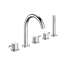 Crosswater Mike Pro 5-Piece Bath Shower Mixer