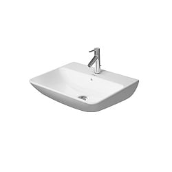 Duravit ME by Starck Washbasin 600mm Satin Matt White