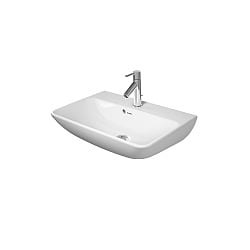 Duravit ME by Starck Compact Washbasin 600mm Satin Matt White