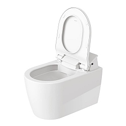 Duravit ME by Starck Wall-Mounted Rimless Pan for SensoWash 