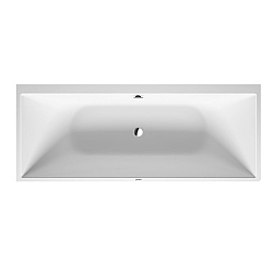 Duravit DuraSquare Corner Bath With Seamless Panel - Left Handed