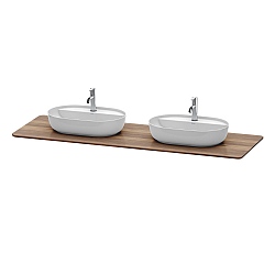Duravit Luv Wooden Console Top 1783mm For 2 Washbowls