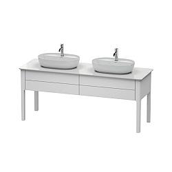 Duravit Luv Freestanding 2-Drawer Vanity Unit 1733mm for 2 Washbowls