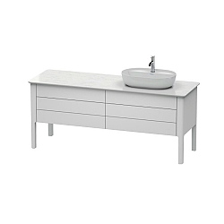 Duravit Luv Freestanding 4-Drawer Vanity Unit 1733mm for 1 Washbowl