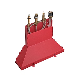 AXOR Basic Set For 4-Hole Rim-Mounted Bath Mixer