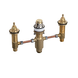 AXOR Basic Set For 3-Hole Rim-Mounted Bath Mixer