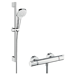 hansgrohe Croma Select E Vario Combi Shower Set