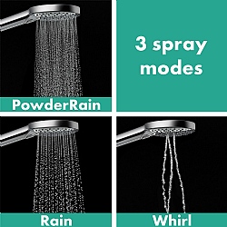 hansgrohe Raindance Select S Hand Shower Set 120mm 3jet PowderRain 