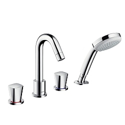 hansgrohe Logis 4-Piece Bath Mixer